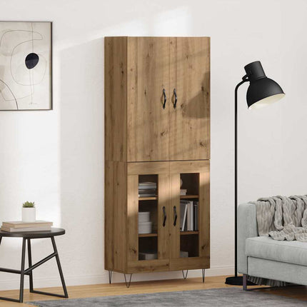 Skåp 2 pcs Artisan Ek 69,5 x 34 x 180 cm Konstruerat trä