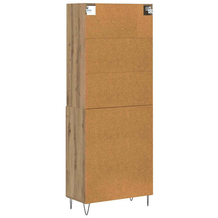 Skåp 2 pcs Artisan Ek 69,5 x 34 x 180 cm Konstruerat trä