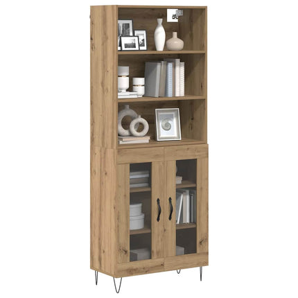 Skåp 2 pcs Artisan Ek 69,5 x 34 x 180 cm Konstruerat trä
