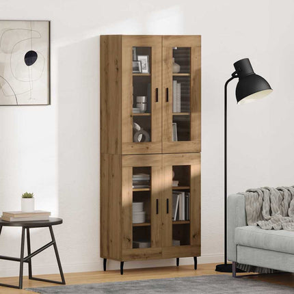 Skåp 2 pcs Artisan Ek 69,5 x 34 x 180 cm Konstruerat trä