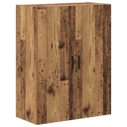 Skåp Gammalt trä 69,5 x 34 x 180 cm Konstruerat trä