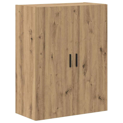 Skåp 2 pcs Gammalt trä 69,5 x 34 x 180 cm Konstruerat trä