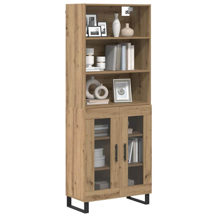 Skåp 2 pcs Artisan Ek 69,5 x 34 x 180 cm Konstruerat trä