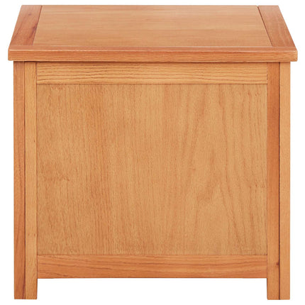 Förvaringslåda 50 x 45 x 45 cm Konstruerat trä med ekfinér
