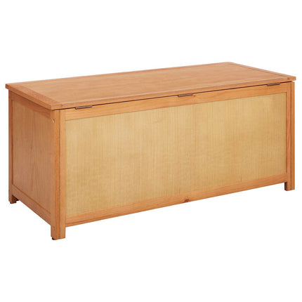 Förvaringslåda 110 x 45 x 45 cm Massivt Ekträ