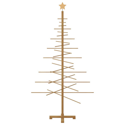 Träjulgran KOTKA 180 cm Bambu och massiv furu Brun