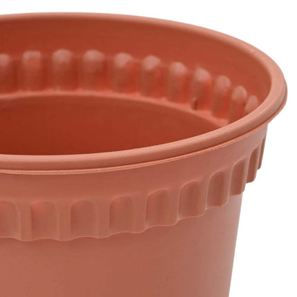Rund Blomkruka 6 pcs Murgrön Ø 19 x 16 cm Plast