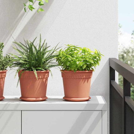 Rund Blomkruka 24 pcs Murgrön Ø 19 x 16 cm Plast