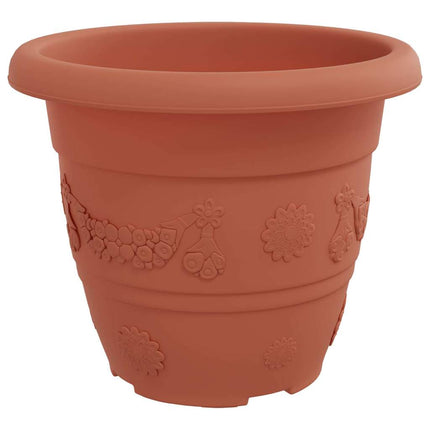 Rund Blomkruka 6 st Murgrön Ø 22 x 18 cm Plast