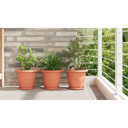 Rund Blomkruka 6 st Murgrön Ø 26 x 21.5 cm Plast
