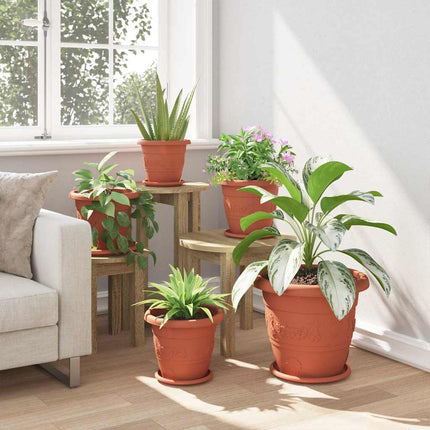 Rund Blomkruka 6 pcs Murgrön Ø 26 x 21.5 cm Plast