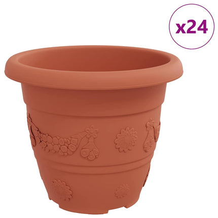 Rund Blomkruka 24 pcs Murgrön Ø 26 x 21.5 cm Plast