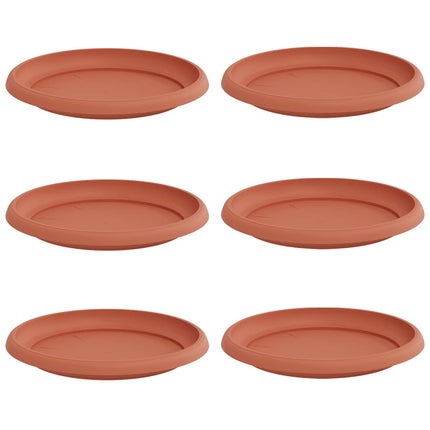 Rund Blomkruka 6 st Murgrön Ø 21,5 x 2,5 cm Plast