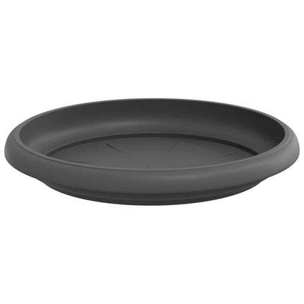 Rund Blomkruka 6 st Svart Ø 15,5 x 2 cm Plast