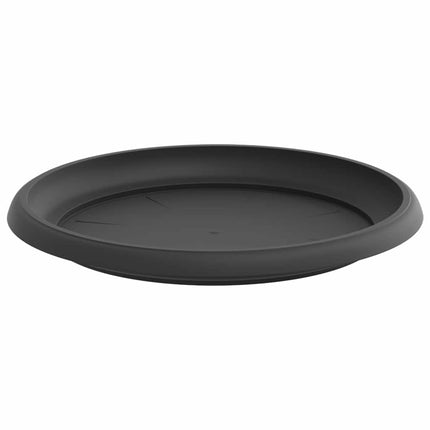 Rund Blomkruka 6 pcs Svart Ø 14 x 2 cm Plast
