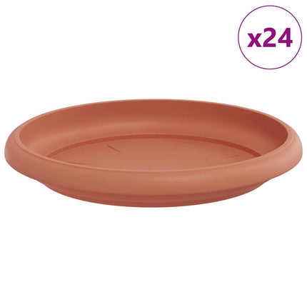 Rund Blomkruka 24 pcs Murgrön Ø 14 x 2 cm Plast
