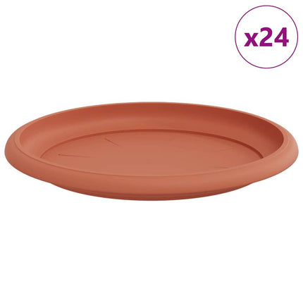 Rund Blomkruka 24 pcs Murgrön Ø 14 x 2 cm Plast