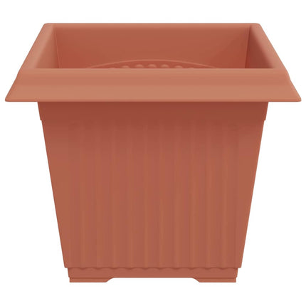 Kvadratisk Blomkruka 6 pcs Murgrön 33 x 33 x 26 cm Plast