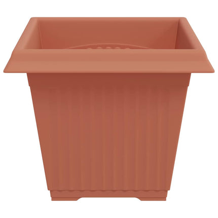Kvadratisk Blomkruka 6 pcs Murgrön 38 x 38 x 30 cm Plast