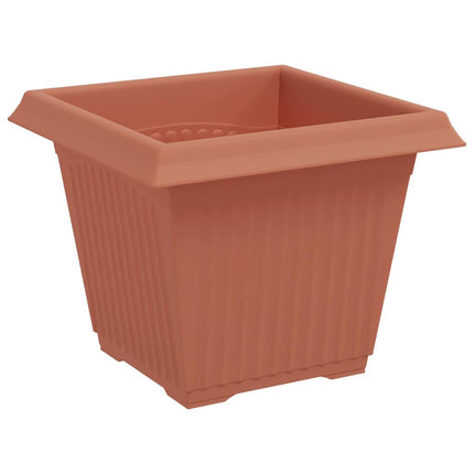 Kvadratisk Blomkruka 24 pcs Murgrön 20 x 20 x 16 cm Plast