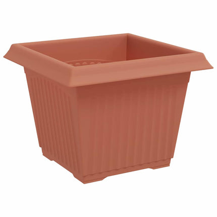 Kvadratisk Blomkruka 24 pcs Murgrön 23 x 23 x 17,5 cm Plast