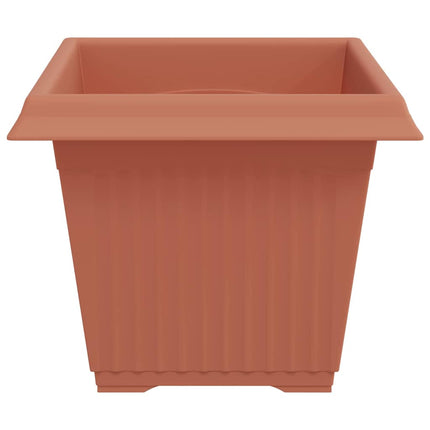 Kvadratisk Blomkruka 24 pcs Murgrön 28,5 x 28,5 x 22 cm Plast