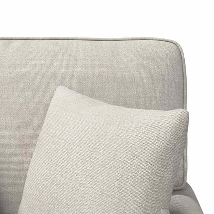 Chaise Lounge med Kjol med kudde Gräddvit 157 x 91 x 91 cm ARES