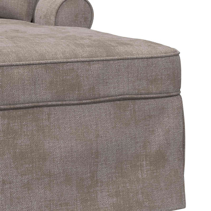 Chaise Lounge med Kjol med kudde Sand 157 x 91 x 91 cm ARES