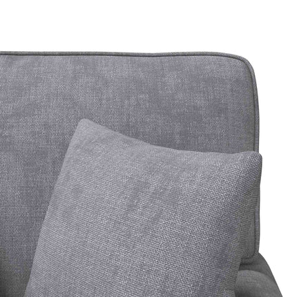 Chaise Lounge med Kjol med kudde Ljusgrå 157 x 91 x 91 cm ARES