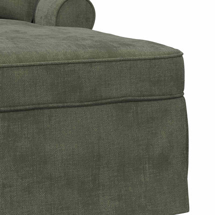 Chaise Lounge med Kjol med kudde Grön 157 x 91 x 91 cm ARES