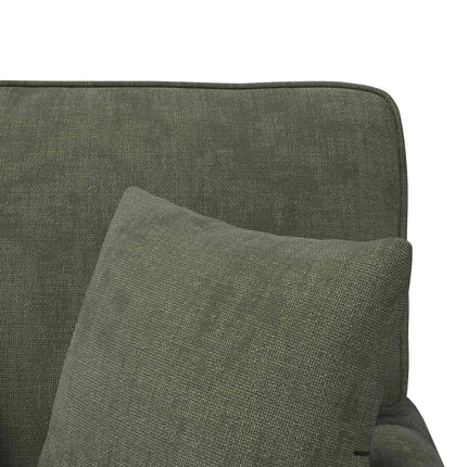 Chaise Lounge med Kjol med kudde Grön 157 x 91 x 91 cm ARES