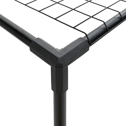3-Tier växtställ Svart 100 x 32 x 102 cm Stål