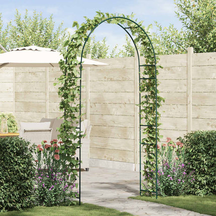 Trädgårdsbåge Blommor Grön 115 x 37 x 231 cm