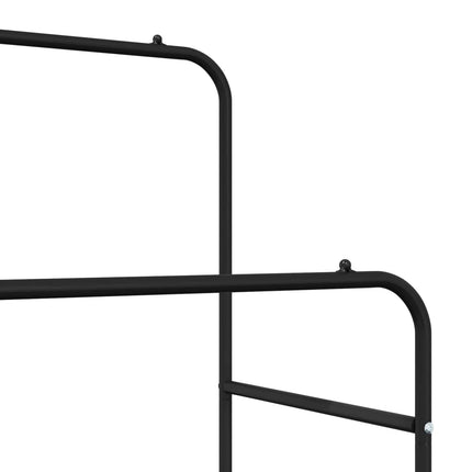 Klädhängare Enfärgad Svart 80 x 53 x 156 cm