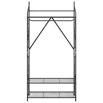 Öppen garderob Enfärgad 2 pcs 78 x 36 x 158 cm