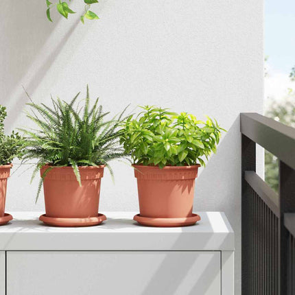 Växtkrukor 24 pcs Murgrön Ø 15 x 12 cm Plast