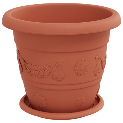 Växtkrukor 24 pcs Murgrön Ø 26 x 21,5 cm Plast