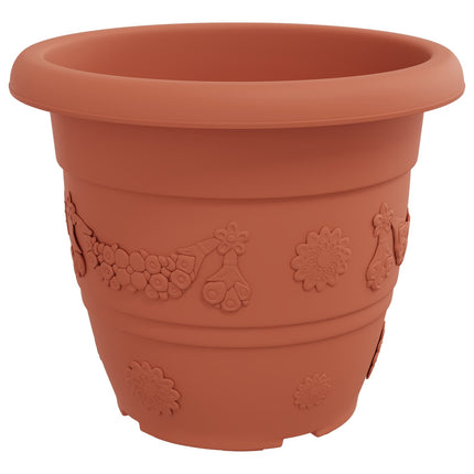 Växtkrukor 24 pcs Murgrön Ø 34 x 28 cm Plast