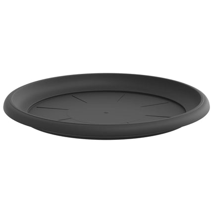 Växtkrukor 24 pcs Svart Ø 39 x 32 cm Plast