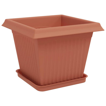 Växtkrukor 6 pcs Murgrön 33 x 33 x 26 cm Plast