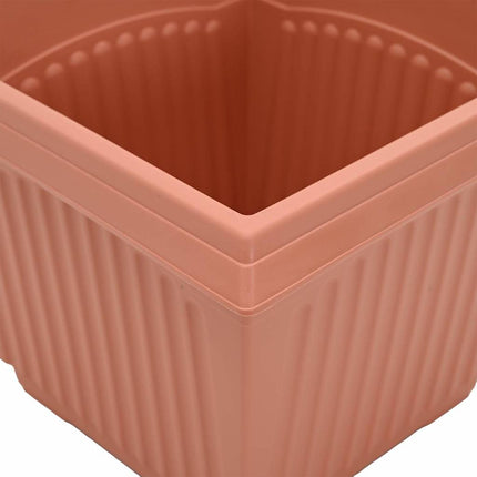 Växtkrukor 24 pcs Murgrön 28,5 x 28,5 x 22 cm Plast
