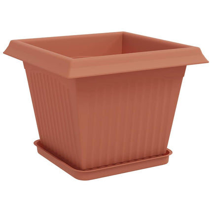Växtkrukor 24 pcs Murgrön 28,5 x 28,5 x 22 cm Plast