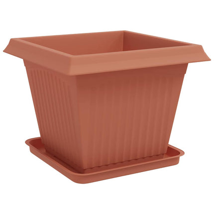 Växtkrukor 24 pcs Murgrön 43 x 43 x 33,5 cm Plast