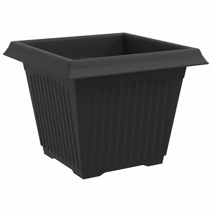 Växtkrukor 24 st Svart Plast