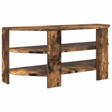 HörnTVSkåp Rökt ek 102x40,5x45cm Konstruerat trä
