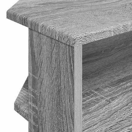 HörnTVSkåp 102x40,5x45cm Grå Sonoma Konstruerat trä