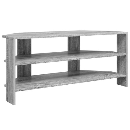 HörnTVSkåp 102x40,5x45cm Grå Sonoma Konstruerat trä