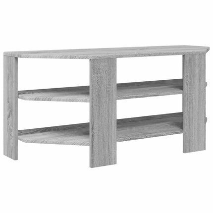 HörnTVSkåp Grå Sonoma 102x40,5x45cm Konstruerat trä