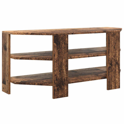 HörnTVSkåp 102x40,5x45cm Gammalt trä Konstruerat trä