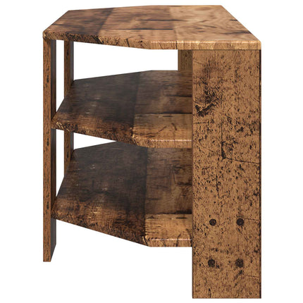 HörnTVSkåp 102x40,5x45cm Gammalt trä Konstruerat trä